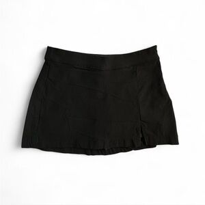 Garage Black Mini Skort